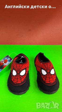 Английски детски кецки-SPIDERMEN, снимка 6 - Детски гуменки - 28938221