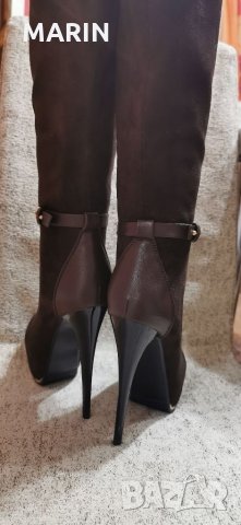 Дамски елегантни ботуши , снимка 2 - Дамски обувки на ток - 35025913