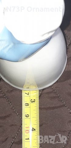 ХУБАВА ПОРЦЕЛАНОВА ФИГУРКА. СВЕЩНИК. , снимка 4 - Колекции - 32792056