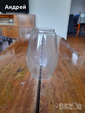 Старо стъкло за газена лампа,фенер #5