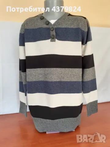 Нов детски немски плетен пуловер, р.134/140, 100% памук.. 