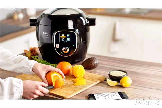 НОВИ! Мултикукър под налягане Tefal CY855830 Cook4me +Connect, снимка 11 - Мултикукъри - 53438632