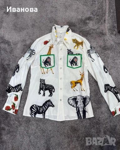 Дамски комплект риза с пола, снимка 3 - Комплекти - 53130958