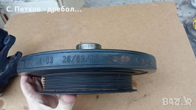 Демпферна шайба и обтегач - Mercedes E-class w211/ 270 cdi, снимка 7 - Части - 52238425