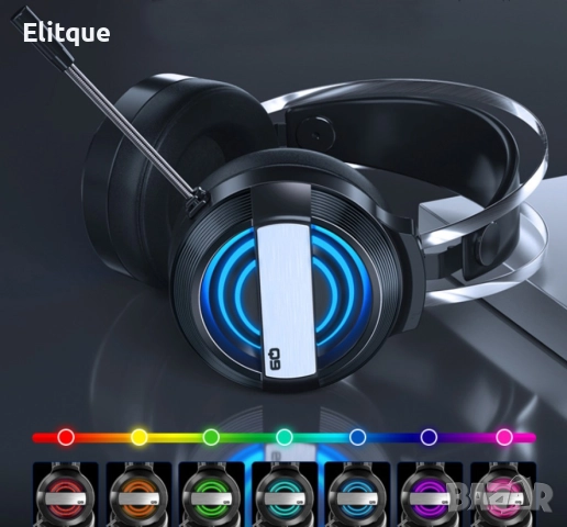 USB слушалки за игри с 4D стерео звук MC Q9 - EP12, снимка 4 - Друга електроника - 52860660