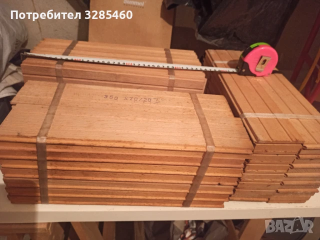 Дъбов паркет 350/70/20 мм