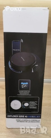 Робот прахосмукачка ROWENTA X-PLORER Animal Serie 40 RR7267WH, 33W, 24W, 0.25 л, Функция на моп, , снимка 4 - Прахосмукачки - 52868261