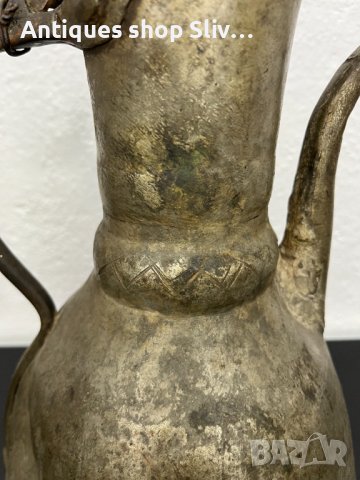 Османски ибрик / кана. №4869, снимка 2 - Антикварни и старинни предмети - 43364741