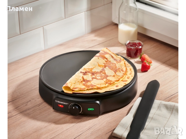 Електрически котлон плоча за палачинки, катми Silver Crest 1370 – 1635 W