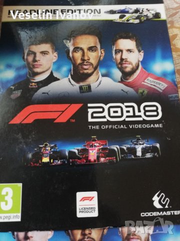Игра PC Formula 1 2018, снимка 1 - Игри за PC - 32420444