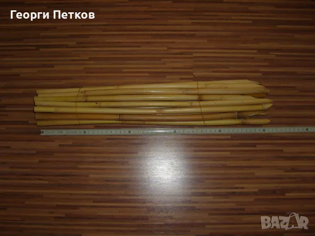Бамбукови колчета за цветя или декорация - 6 €.. , снимка 4 - Градински мебели, декорация  - 48086708