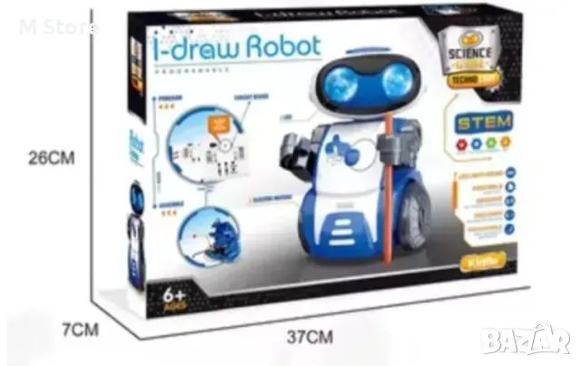 Детски робот "Художник" със звук и светлина.