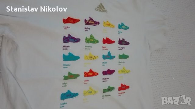 Тениска Adidas London Olympics 2012, снимка 2 - Тениски - 32976254