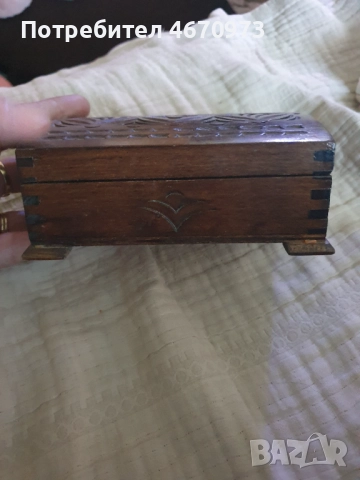 дървени кути за бижута , снимка 2 - Други - 52679850