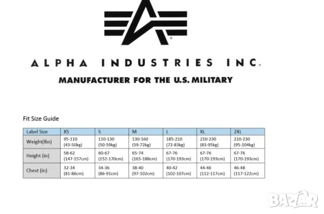 ALPHA INDUSTRIES  леко бомбър яке , унисекс модел - размер S-M, снимка 4 - Якета - 47412109