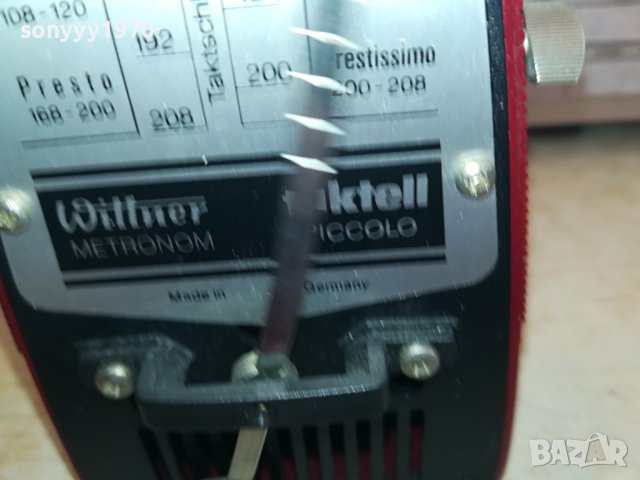 немски метроном в опаковка 1312230827M, снимка 14 - Антикварни и старинни предмети - 43389369