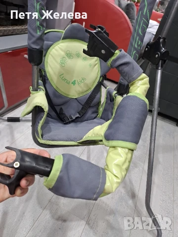 Свободно стояща,сгъваема люлка LUNA 4 KIDS , снимка 4 - Детски люлки - 51041538