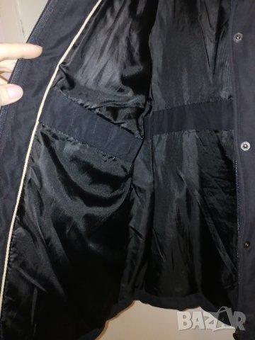 Черно есенно-зимно дамско яке, снимка 4 - Якета - 44113056