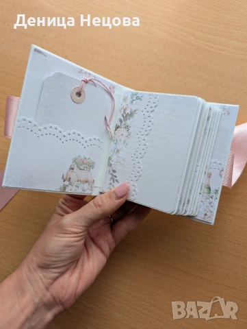 Мини албум за моментни снимки за моминско парти, подарък за булка, снимка 2 - Подаръци за сватба - 53474973