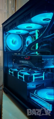 Продавам Яко Геймърско РС Intel I5 14600K/32Gb D5/1Tb SSD/RTX 3080 10Gb/Гаранция, снимка 2 - Геймърски - 52876779
