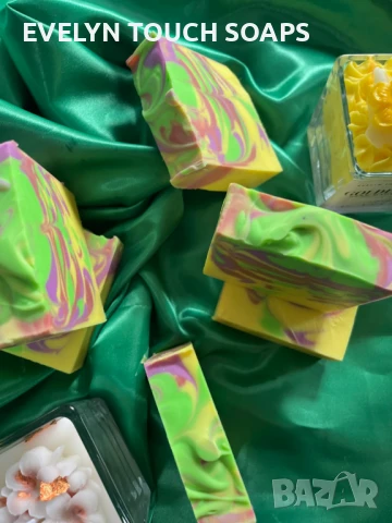 натурален ръчно изработен сапун Нощна гора Нощна го, снимка 3 - Козметика за тяло - 51104795