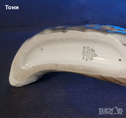 Rosenthal порцеланова фигурка на лисица 41см дълга 1934 год., снимка 6 - Антикварни и старинни предмети - 43891719