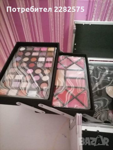 Голяма метален куфар с гримове с немско качество , снимка 11 - Комплекти и лотове - 35029506