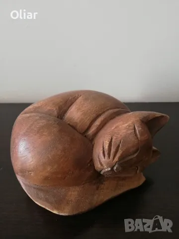 Фигурки на котки. Дърво. , снимка 2 - Статуетки - 49472163