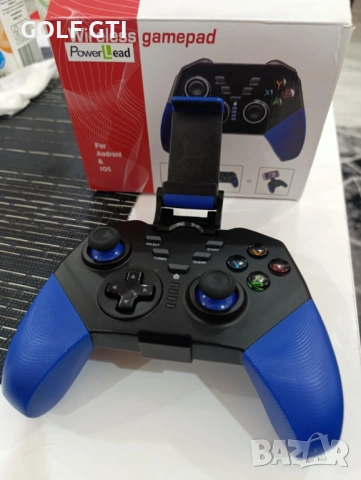 Безжичен геймпад за PUBG, PowerLead PG8721 безжичен джойстик, снимка 4 - Друга електроника - 53507194