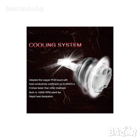 LED система P12 D3S 12V 6500LM 45W за цялостна подмяна, снимка 7 - Аксесоари и консумативи - 43152673