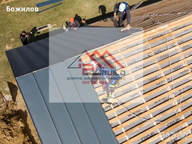 Ремонт на покриви, покриване тераси, навеси, безшевни улуци , метални навеси , снимка 4 - Ремонти на покриви - 40181746