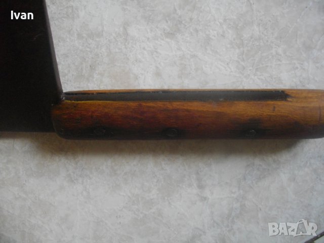 Български Стар Ръчно Кован Сатър 290мм/Стара Овощарска/Лозарска  Ножица 220мм-Ретро/Винтидж, снимка 10 - Други инструменти - 36952374