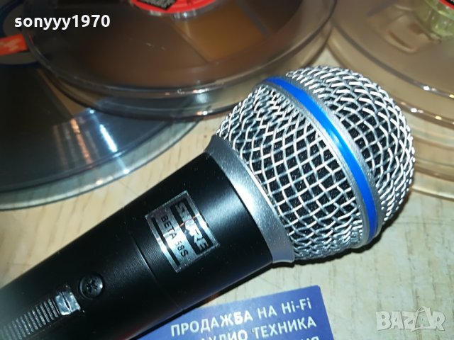 shure beta sm58s-profi mic 2805212108, снимка 2 - Микрофони - 33031859