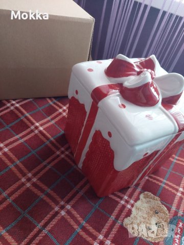 Коледен буркан за бисквитки, снимка 4 - Форми - 43071023