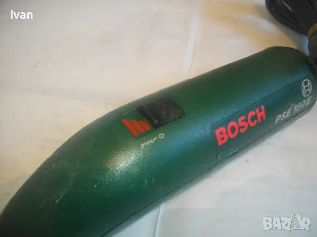 180W 3 скорости ШВЕЙЦАРСКО ЕЛЕКТРИЧЕСКО ДЛЕТО ШАБЪР BOSCH PSE180E Made in SWITZERLAND 2003г.Като нов, снимка 8 - Други инструменти - 47943505