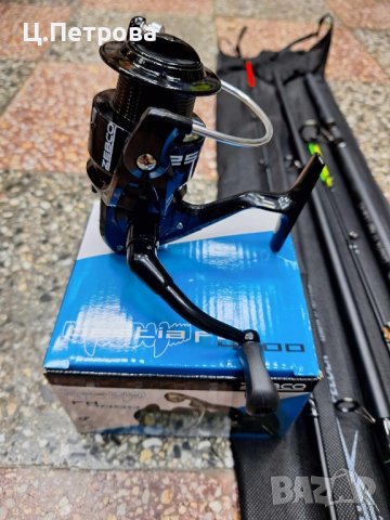 Комплект фидер Pokee + макара Zebco, снимка 4 - Въдици - 43974310