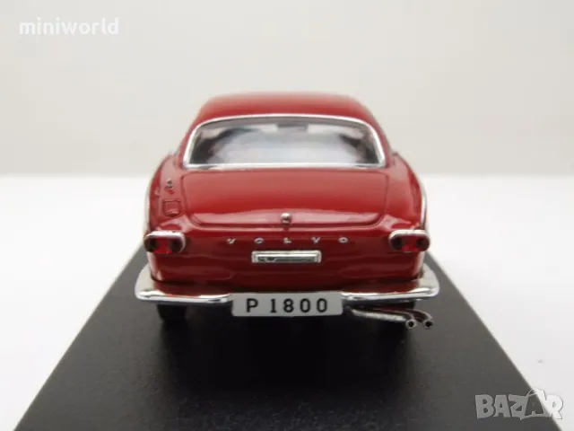 Volvo P1800 1961 - мащаб 1:43 на Norev моделът е нов в PVC дисплей-кейс, снимка 6 - Колекции - 49553597