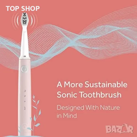 Нова Електрическа звукова четка Премахване плака петна Грижа Устна Хигиена, снимка 4 - Тримери - 49239126