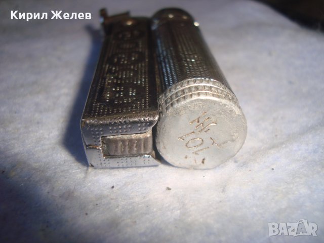СТАРА БЕНЗИНОВА МАРКОВА РЕТРО Тип ИМКО СРЕБРИСТА ЗАПАЛКА 14242, снимка 9 - Колекции - 37110840