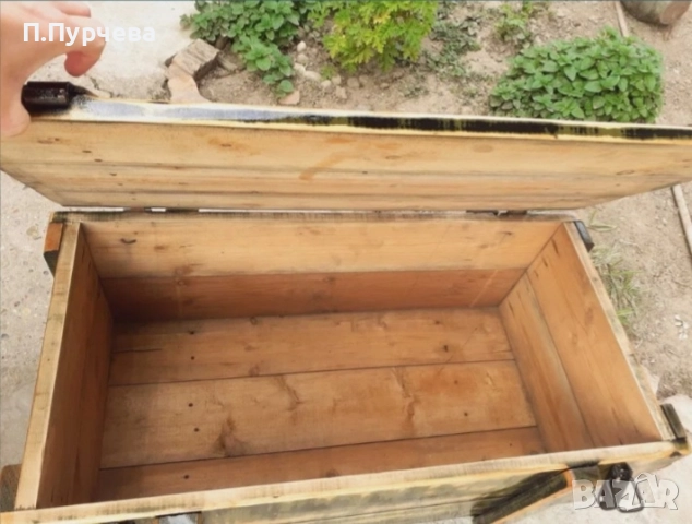 Сандък уникален, снимка 3 - Градински мебели, декорация  - 52569182