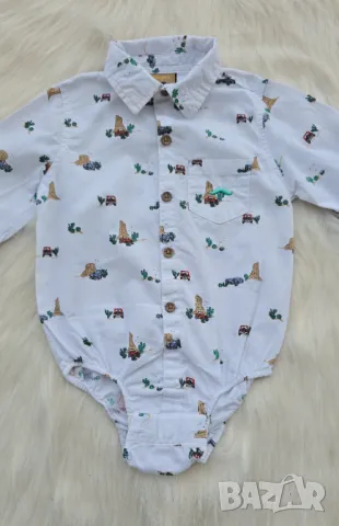 Боди риза 6-12 месеца , снимка 11 - Бодита за бебе - 49475413