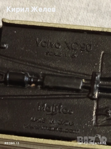 Метална количка Volvo xc90 много красива за КОЛЕКЦИЯ ДЕКОРАЦИЯ 57521, снимка 8 - Колекции - 53571766