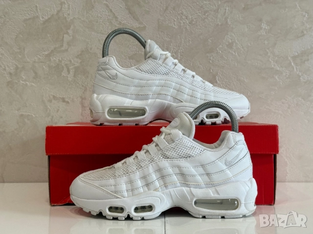 Маратонки Nike Air Max 95 Triple White | 37,5