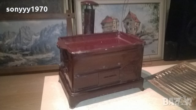 ЕМАИЛИРАНО БАРБЕКЮ-41Х40Х37СМ, снимка 9 - Печки, фурни - 27168229