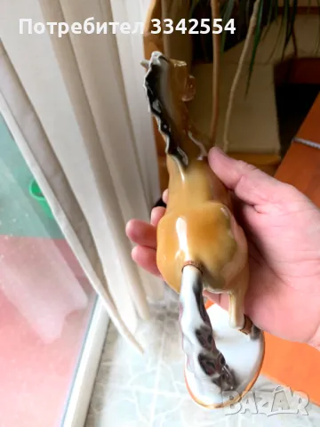 ПОРЦЕЛАН ФИГУРА СТАТУЕТКА ОТ РАННИЯ СОЦ МАРКИРОВКА, снимка 6 - Други ценни предмети - 50054284