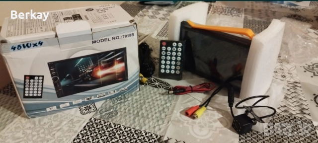 Авторадио 1 Din Carplay Android Auto Мултимедиен плейър HD сензорен ек