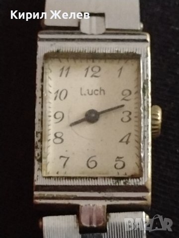 Стар луксозен дамски часовник Luch рядък за КОЛЕКЦИЯ ДЕКОРАЦИЯ 41718, снимка 1 - Други ценни предмети - 43774575