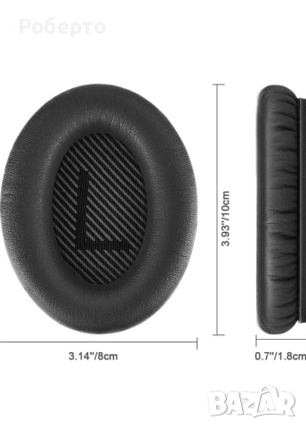 ELZO Резервни наушници за Bose QuietComfort, снимка 4 - Безжични слушалки - 52959404