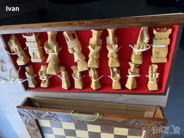 Шах винтидж стил,изцяло ръчно изработен, снимка 15 - Шах и табла - 48211039