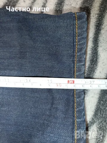 Дънки Tommy Hilfiger оригинални тъмен деним slim fit #30-31, снимка 6 - Дънки - 48016193